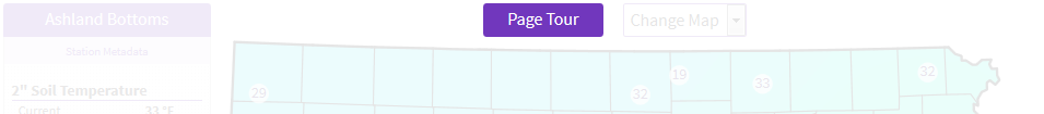 highlighted 'Page Tour' button